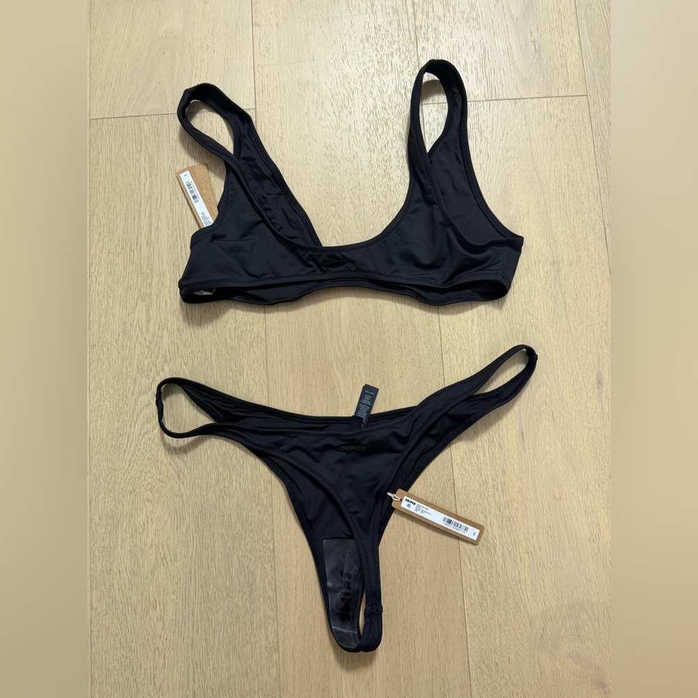 NEW SKIMS Signature Swim BUNDLE- Onyx (size XL) - Picture 6 of 8